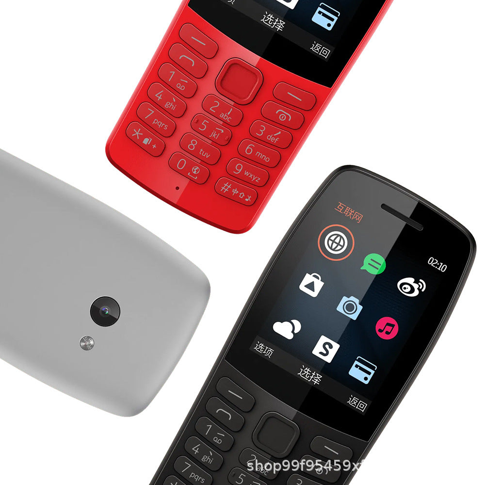 H210 Exclusive Supply GSM Straightboard Student Elderly Use Button Phone with Camera Long Standby - 图片 3