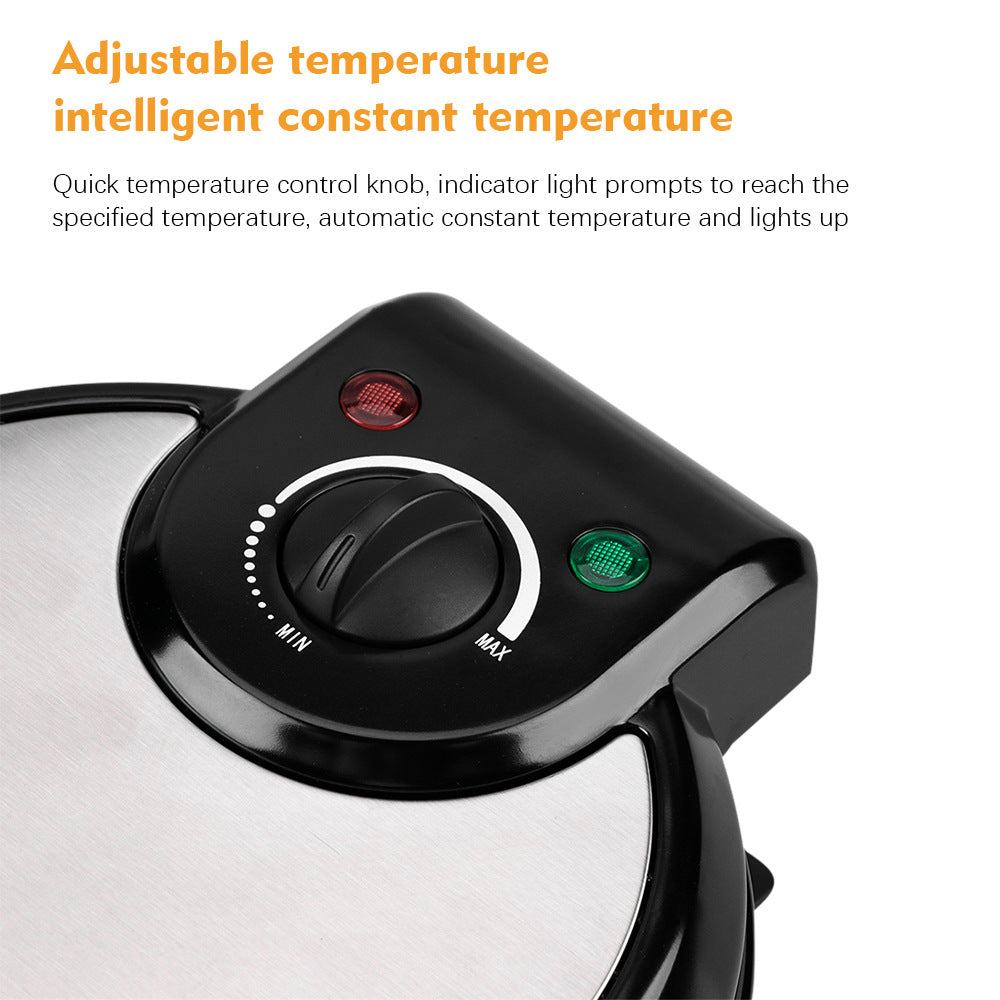 Home Use Breakfast Egg Roll Maker Ice Cream Roll Making Machine Electric Griddle Thin Pancake Maker Ice Cream Skin Spring Roll Machine - 图片 12