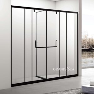 Luxury Style Folding Accordion Tub and Shower Doors From Foshan Factory