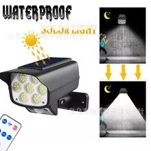 Solar Simulation Surveillance Light Outdoor Lighting LED Human Body Sensor Anti-Theft Light Garden Light Street Light - 图片 3