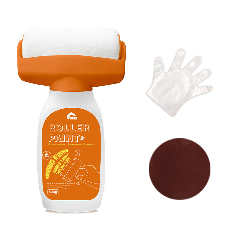 Large Roller Paint for Walls Water-Based Odorless Household White Wall Graffiti Stain Color Change Covering Latex Paint - 图片 4