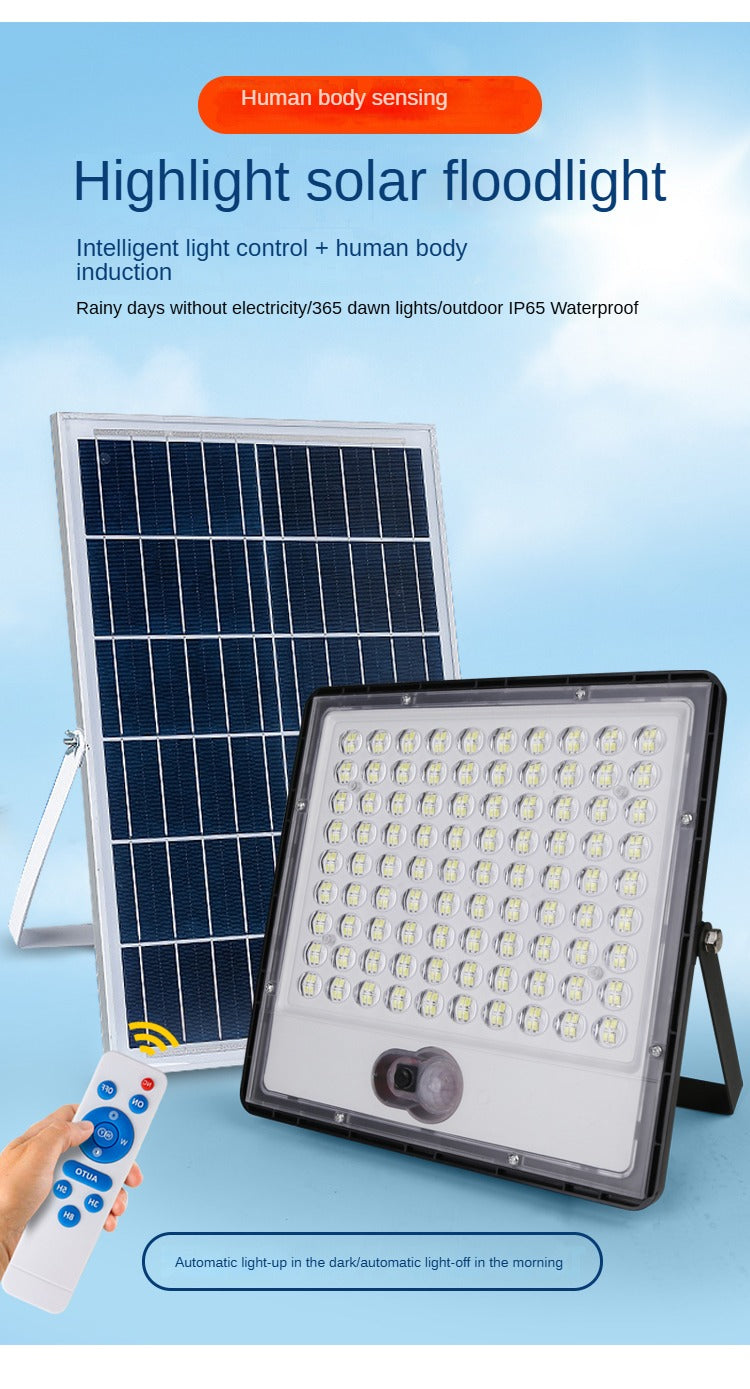 Watt Football Field Sports Field Waterproof Body Sensing Flood Light - 图片 12