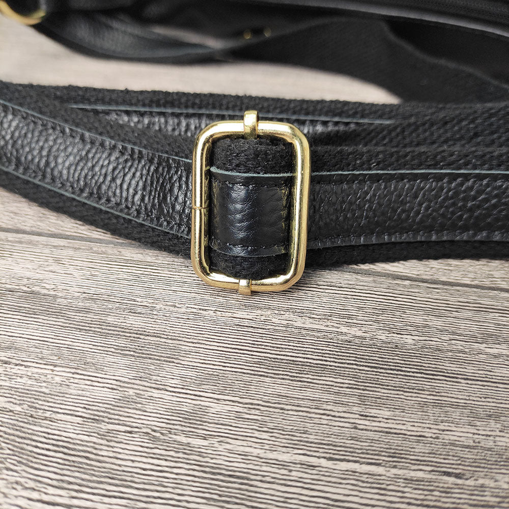 Guangzhou Shiling Genuine Leather Women's Bag for Middle-aged and Elderly Mothers, Multi-pocket Large Capacity Single Shoulder Crossbody Bag Trend - 图片 24