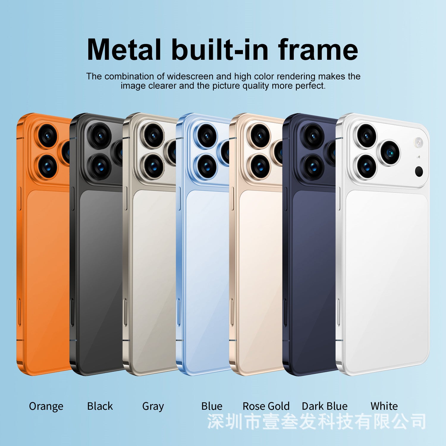 Mobile Phone i17Promax Large Screen6.9Inch1:1Replica Side Key Fingerprint17pro New Smartphone - 图片 10