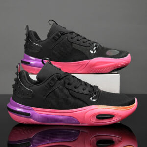 Men's and Women's Low-top Breathable Mesh Basketball Shoes Shock-absorbing Lightweight Student Trendy Couple Sports Shoes Dropshipping