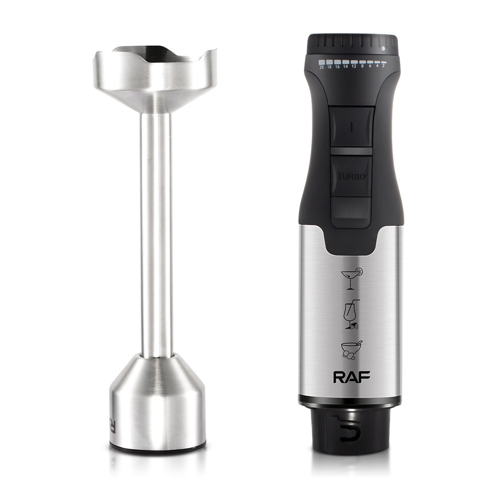 RAF EU Standard Portable Household Food Blender Handheld Electric Stainless Steel Cooking Stick Mixer383 - 图片 3