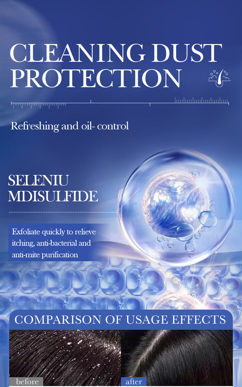 Cross-border Selenium Disulfide Anti-Dandruff Shampoo400ml Deep Cleansing and Moisturizing Shampoo Export Manufacturer Wholesale - 图片 11