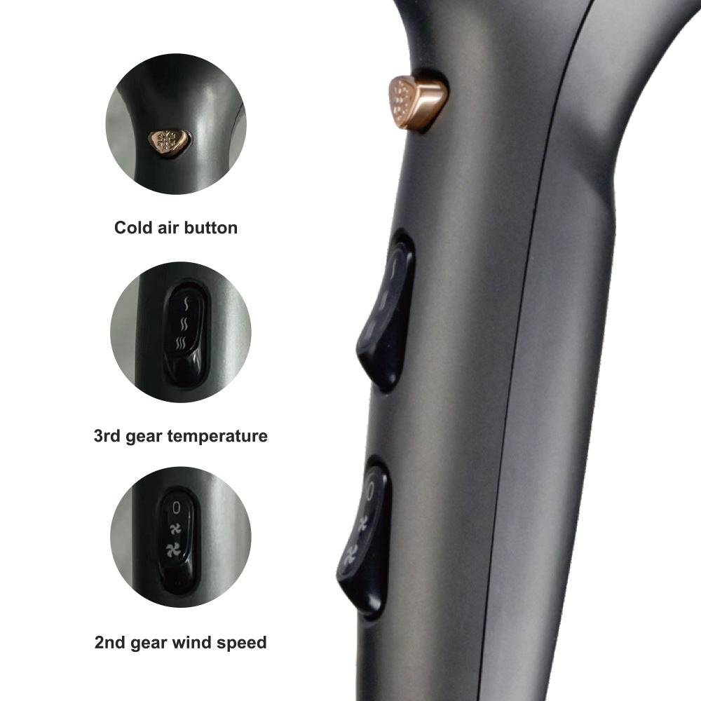 Hair Dryer2200W Hot and Cold Air Hair Dryer High Power Household Hotel Hair Dryer Hair Salon Hair Dryer R.4015 - 图片 4