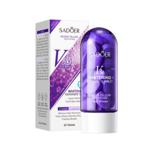 V34Whitening Teeth Strips SADOER Deep Cleaning Teeth Clean Toothpaste Cross-Border Foreign Trade Wholesale