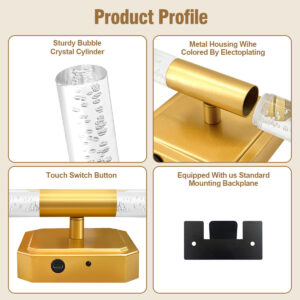 Rechargeable Wall Lamp Light Guide Column Wall Lamp Indoor Wall Lamp No Wiring Wall Lamp Magnetic Wall Lamp Strip Wall Lamp