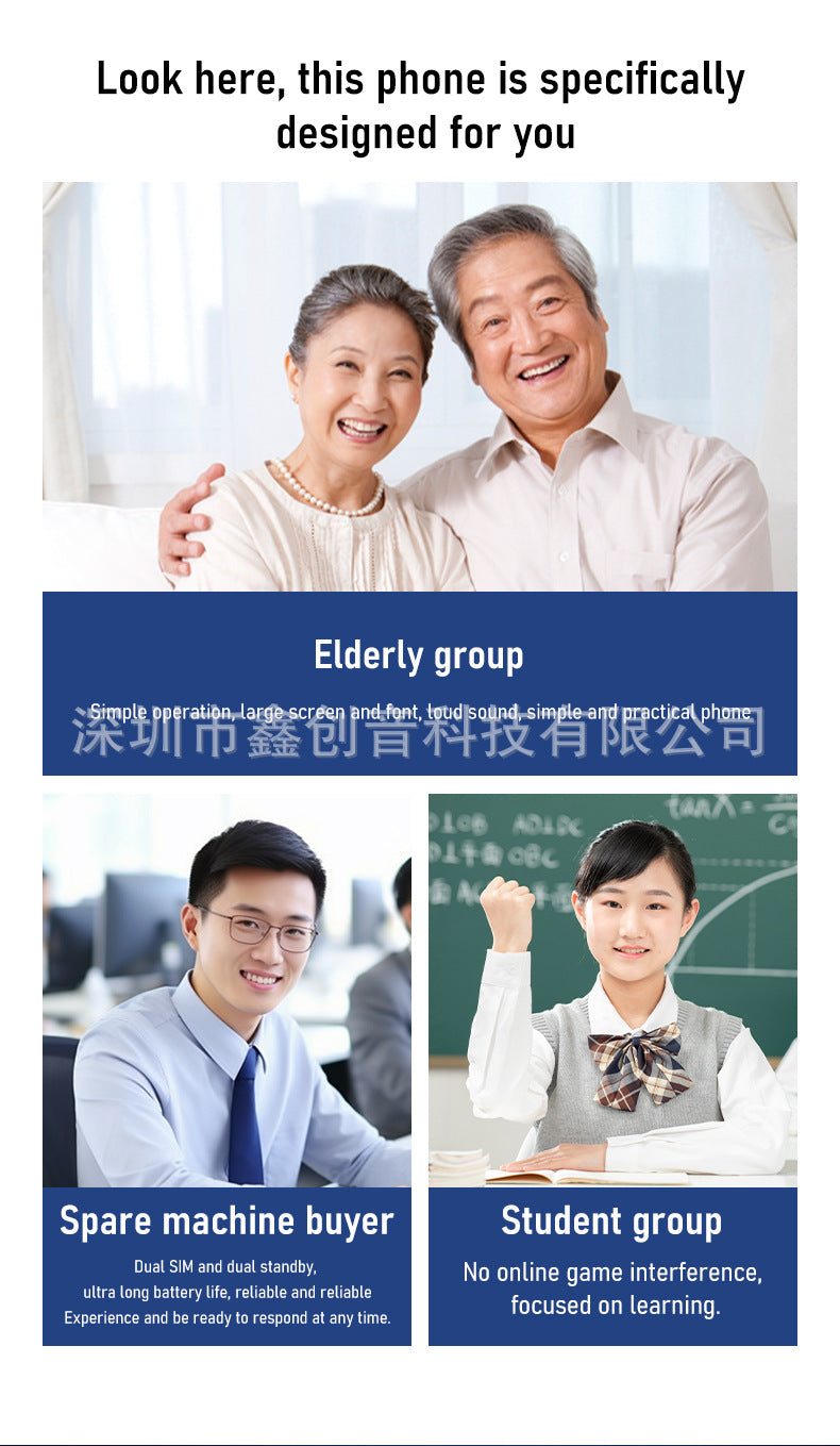 105straight button phone foreign trade mobile phone 2G Afri - 图片 10