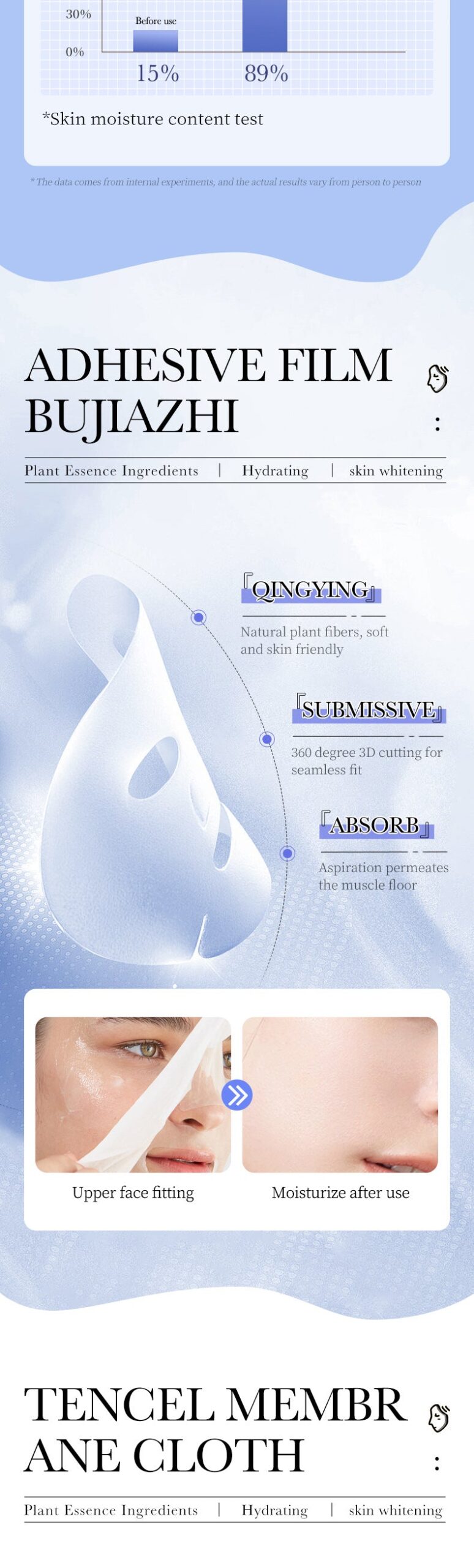 Fruit Mask25g ZOZU Bayberry Hydrating Sea Buckthorn Fruit Moisturizing Green Grape Skin Rejuvenation Cross-Border Wholesale - 图片 14