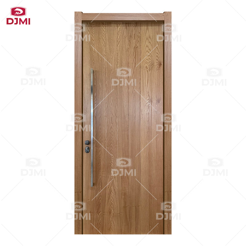 DJMI Newest High Quality Solid Wood Pivot Entry Door US Villa Customizable