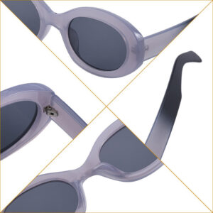 Fashion Round Frame Sunglasses for Women Trendy European and American Style ins Small frame sunglasses for women outdoor sun protection glasses shades