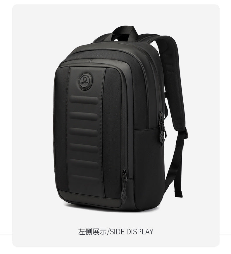 ozuko Business Backpack Men's Large Capacity Computer Backpack Outdoor Waterproof Travel Backpack Backpack - 图片 23