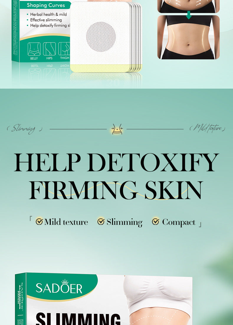 Slimming Body Shaping Navel Patch SADOER Shaping, Consuming, Firming, Lightweight Wholesale - 图片 8