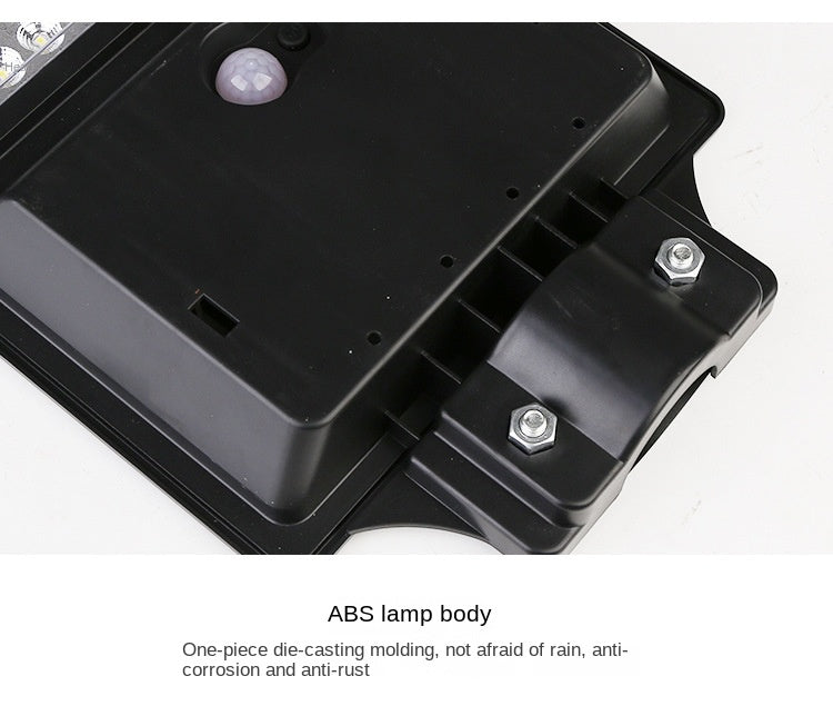 Wholesale Integrated LED Solar Street Light Human Induction New Rural Household Outdoor Garden Lamp ABS Body IP65 for Road - 图片 29