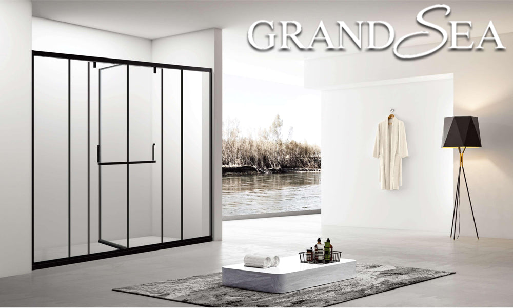 Hot Sale Entry Easy Sliding Shower Door Frameless 8mm Tempered Glass Shower Room - 图片 5