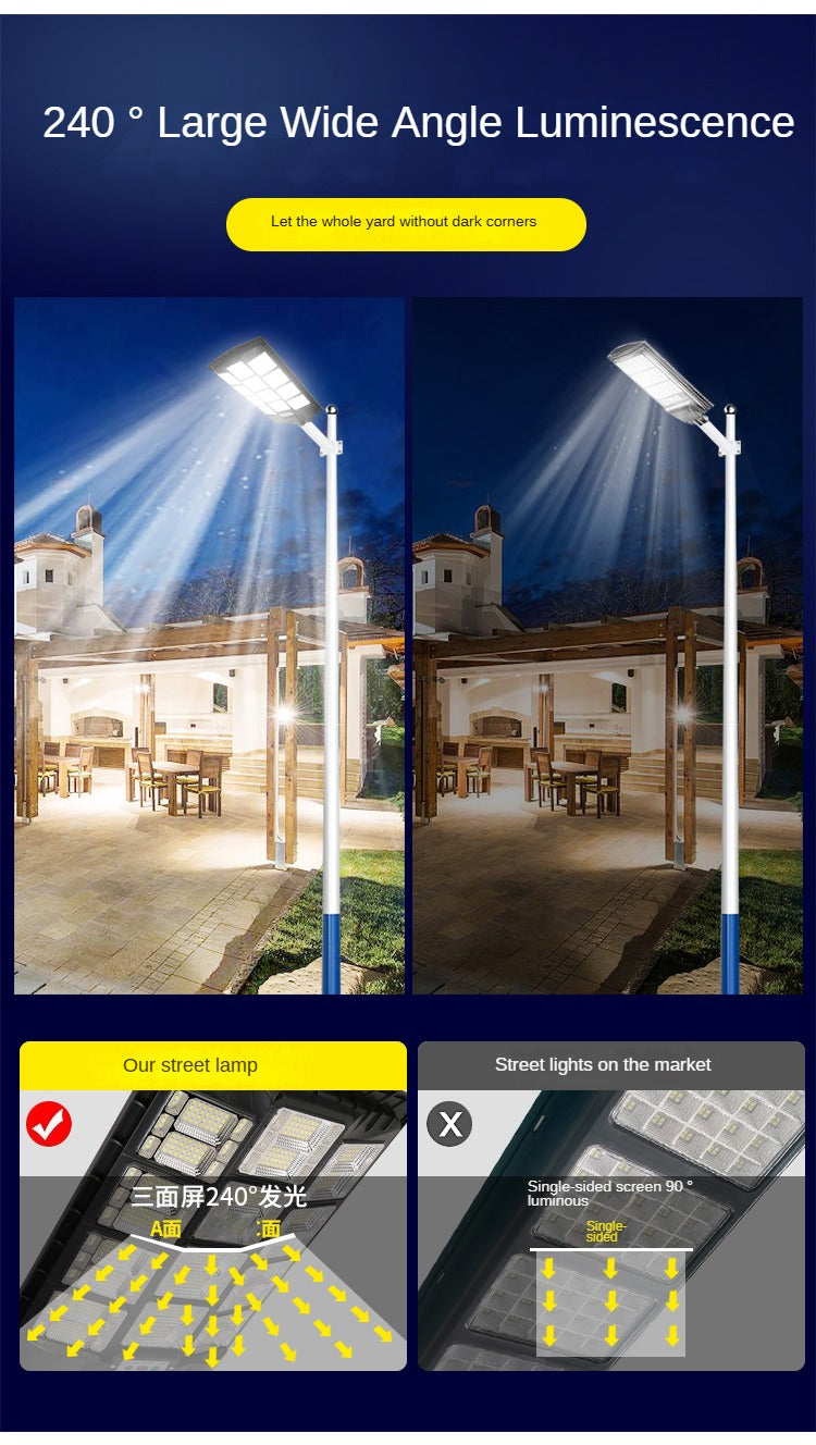 High-Quality Engineering Urban Road Lighting Rural Wall Installation Solar Street Lights - 图片 13
