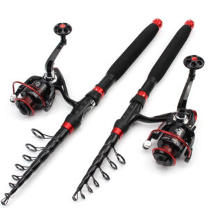 Ultra-short Portable European Carp Fishing Set Fishing Gear Combination European and American Popular Fishing Rod Can Be Used FBA