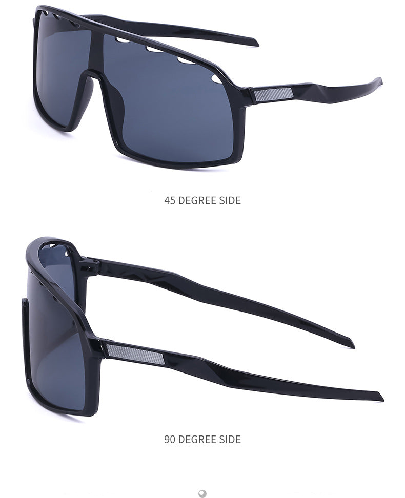 New Colorful Cycling Glasses for Men1998One-piece sunglasses European and American fashion outdoor sports sunglasses - 图片 70