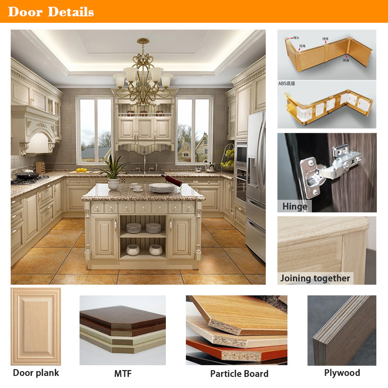 Multifunctional Mini Cabinet Design Melamine Cabinets Kitchen Prices Solid Wood Home Furniture Modular Kitchen Cabinet Modern - 图片 3