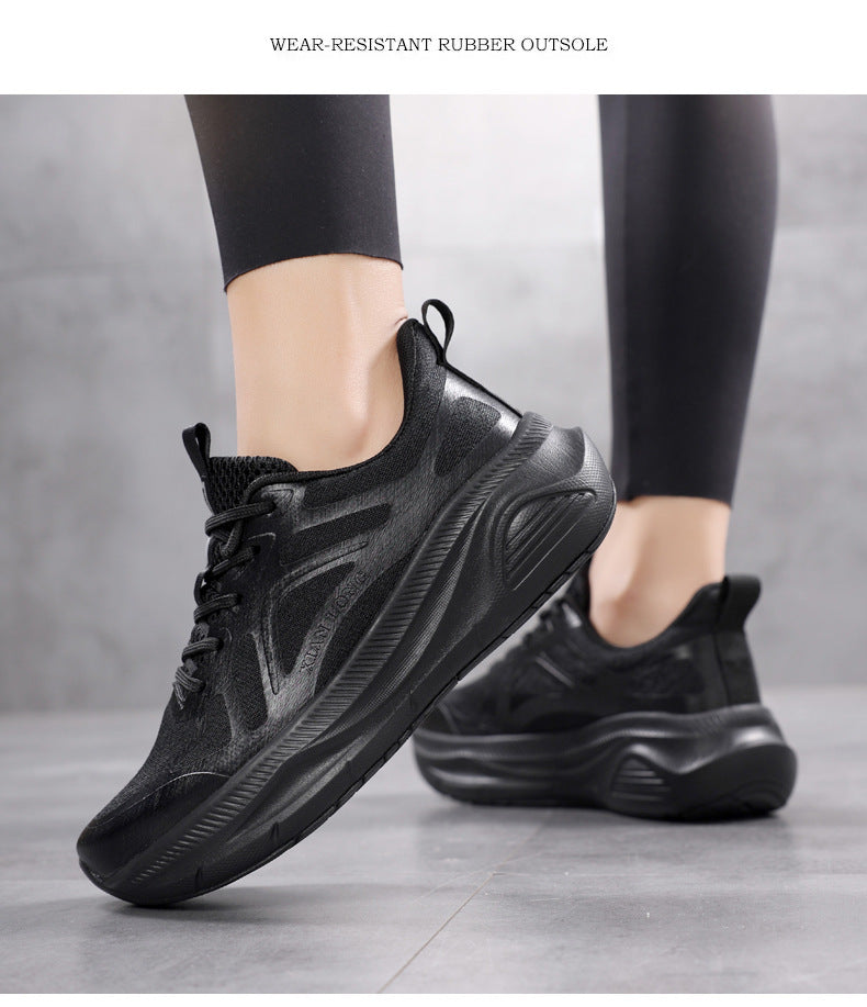 Professional Running Shoes for Men and Women, Spring and Summer New Soft Sole, Lightweight, Shock Absorption, Breathable, Jump Rope, Non-Slip, Marathon Walking Shoes - 图片 33
