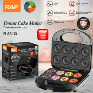 RAF European Standard Sausage Maker Household Donut Waffle Maker Breakfast Sandwich Maker Grilled Steak Maker R.531