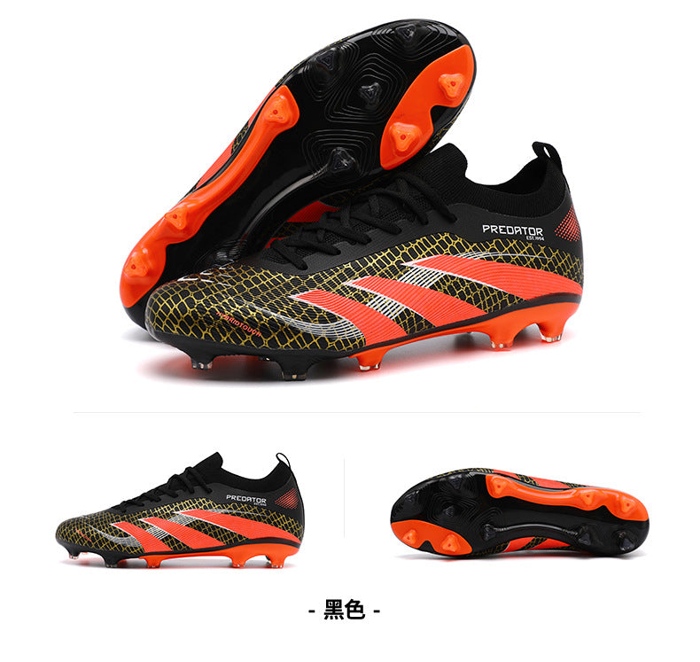 2025New Football Shoes for Men and Women, Youth Students, Fashionable and Comfortable, Long Spikes, Low-top, Factory Direct Sale - 图片 50