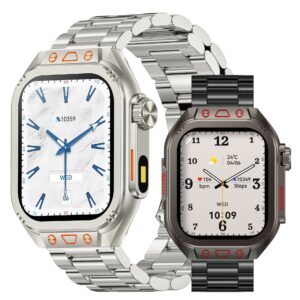 ZW10 Max Smart Watch Bluetooth Call True Heart Rate Step Sleep Monitor Flashlight Outdoor Three-Proof Sports