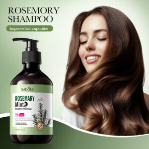 Mint Rosemary Fluffy Shampoo SADOER Strong Shampoo  Wholesale