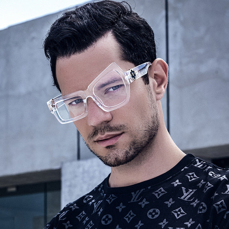 European and American Steampunk Sunglasses Unique Irregular Outdoor Sun Protection Sunglasses for Men High-end Glasses Wholesale - 图片 12