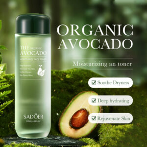 Avocado Toner130ml SADOER Hydrating Moisturizing Lotion Cross-Border Wholesale