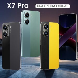 New AliExpress Hot-Selling Mobile Phones X7 Pro Android16+1T Intelligence5G Mobile Phone7.3HD Large Screen