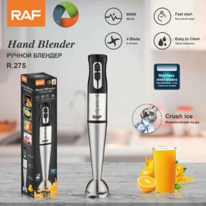 European Standard Kitchen Household Handheld Mixer Electric Stirring Rod Multifunctional Baby Food Processor and Blender R.275