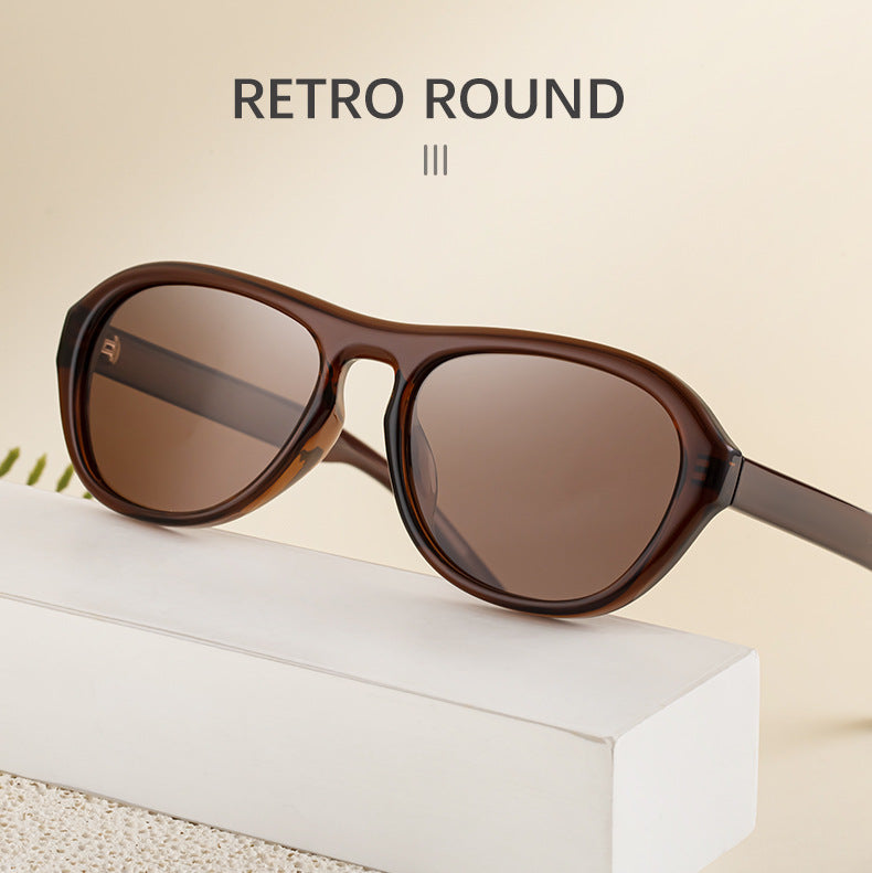 2025New European and American Fashion Polarized Sunglasses for Women, High-end Ultra-light Sun Protection Sunglasses for Women, Trendy for Fishing and Driving - 图片 16