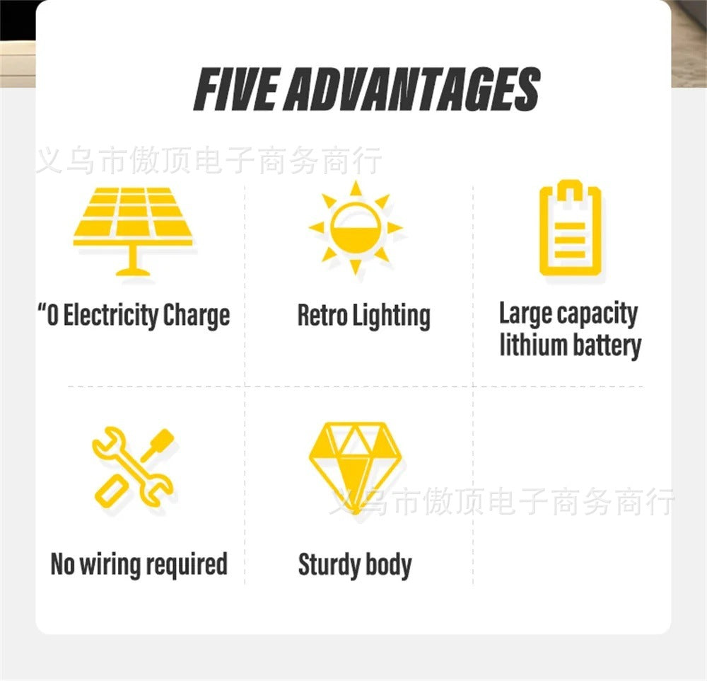 New Solar Lawn Light Outdoor Automatic Sensor Tungsten Lamp Garden Decoration Ground Plug Courtyard Landscape House Light - 图片 9