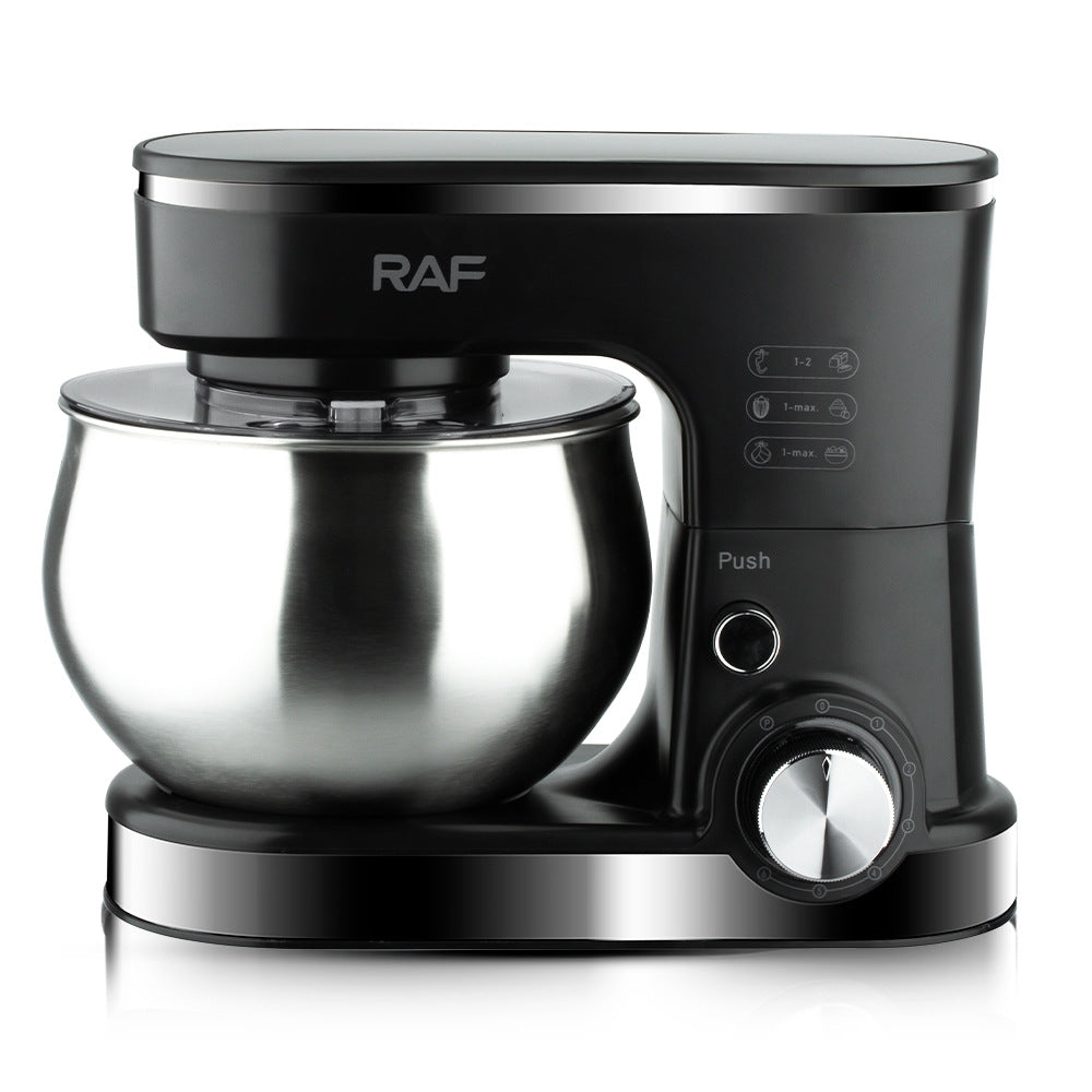 RAF EU Standard Kitchen Machine Stainless Steel Bowl High Power Dough Mixer Egg Beater Mixer Egg Beater5L - 图片 13