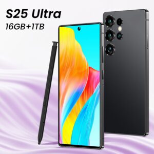 Smartphone S25 Ultra Android7.3Inch Hd Large Screen16+1T Mobile Phone Source Factory