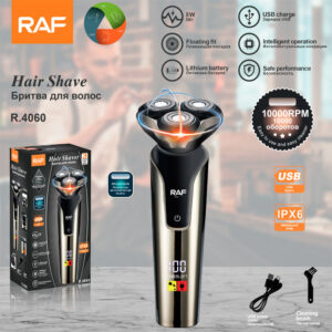 RAF European Standard Electric Shaver Men's Daily Essentials Set New Model Hair Clipper Razor R.4031