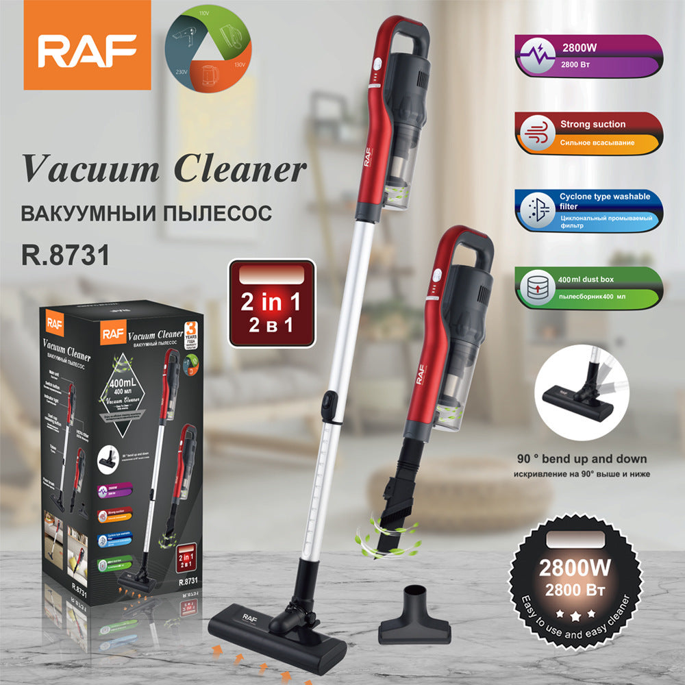 RAF Vacuum Cleaner Household Handheld High-Power Dust Suction Portable Car Two-in-One Wired Vacuum Cleaner - 图片 9