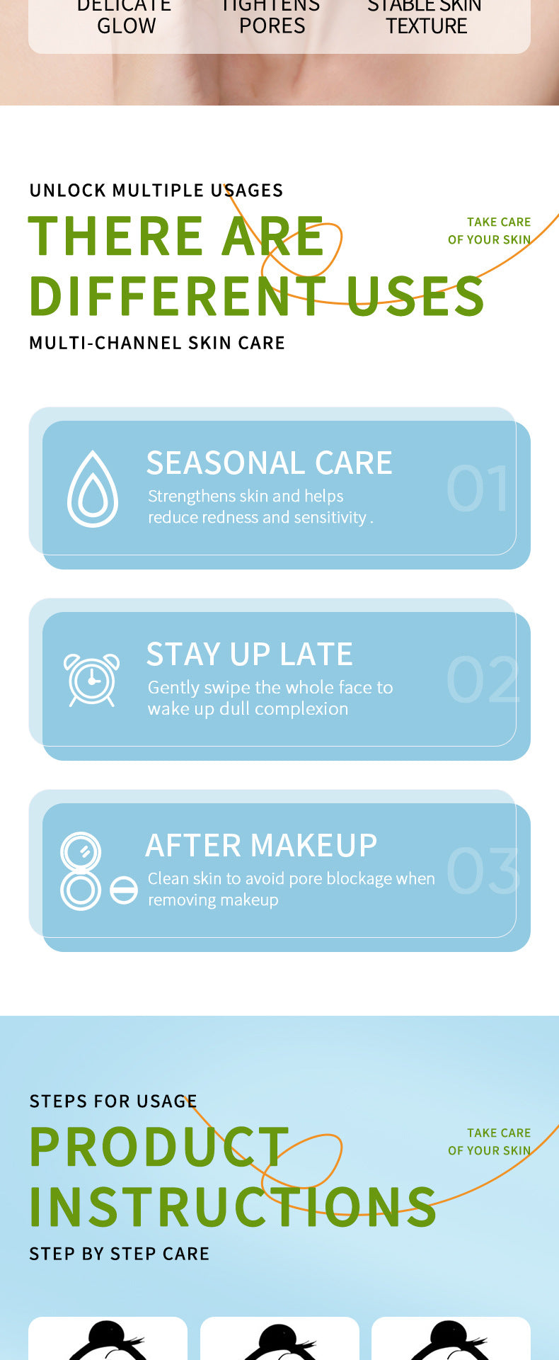 Aloe Vera Skincare Set SADOER Cleansing, hydrating, moisturizing, and nourishing foreign trade manufacturer wholesale - 图片 77