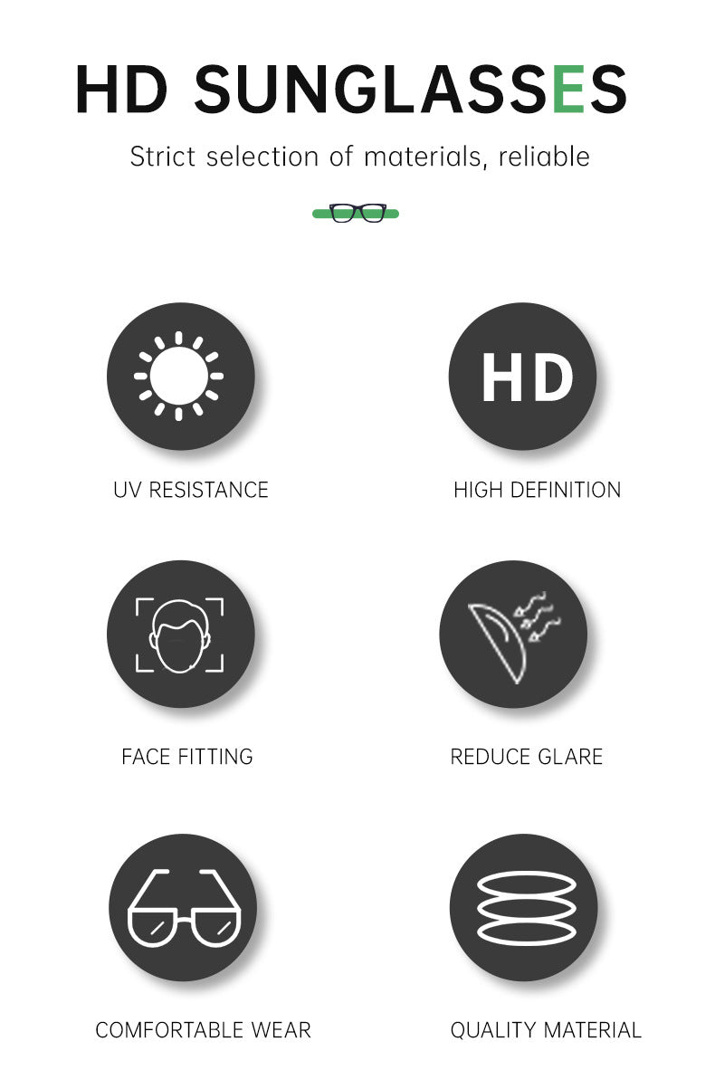 European and American Fashion One-piece Large Frame Sports Sunscreen Sunglasses Women's Trendy Sports Cycling Windproof Sunglasses Men's Glasses - 图片 14