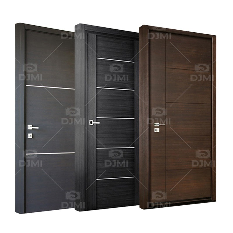 Minimalist Design 96 Interior Door Competitive Price Interior Wooden Door Room Wholesale Price Interior Solid Wooden Door - 图片 5