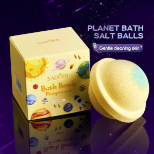 Planet Bath Salt Ball120g SADOER Clean Fragrance Bath Ball  Wholesale