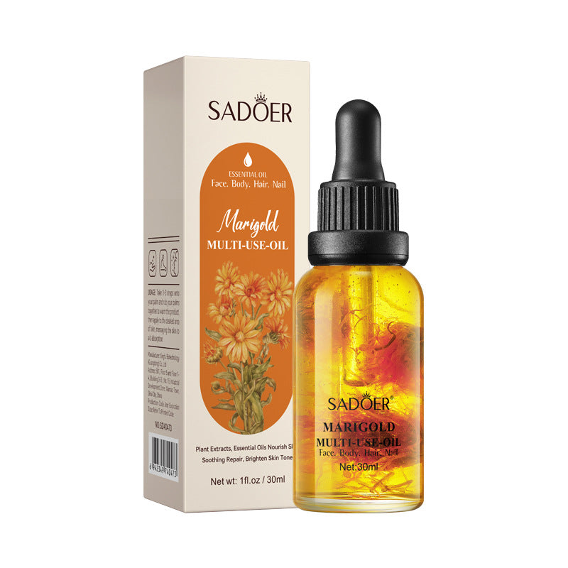 Cross-border Jasmine Dried Flower Massage Oil SADOER Moisturizing and rejuvenating skin body oil cross-border foreign trade wholesale - 图片 14
