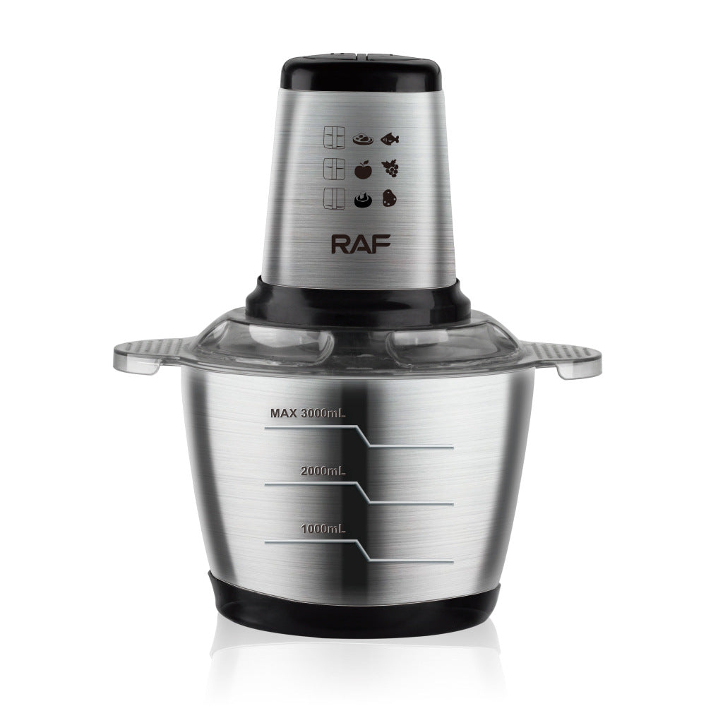 RAF European Standard Large Capacity Meat Grinder Household Stainless Steel Electric Food Processor Multifunctional Kitchen Meat Mincer - 图片 13
