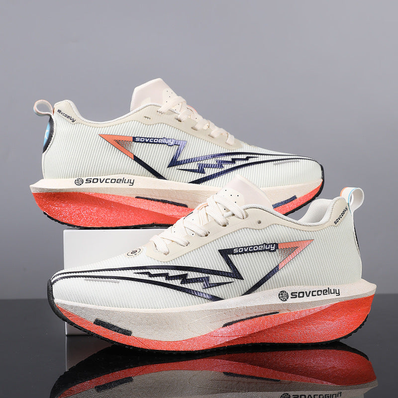 2025New Professional Running Shoes Sports Shoes Breathable Versatile Trendy Men Couples Youth Campus Casual Racing Training Shoes - 图片 3