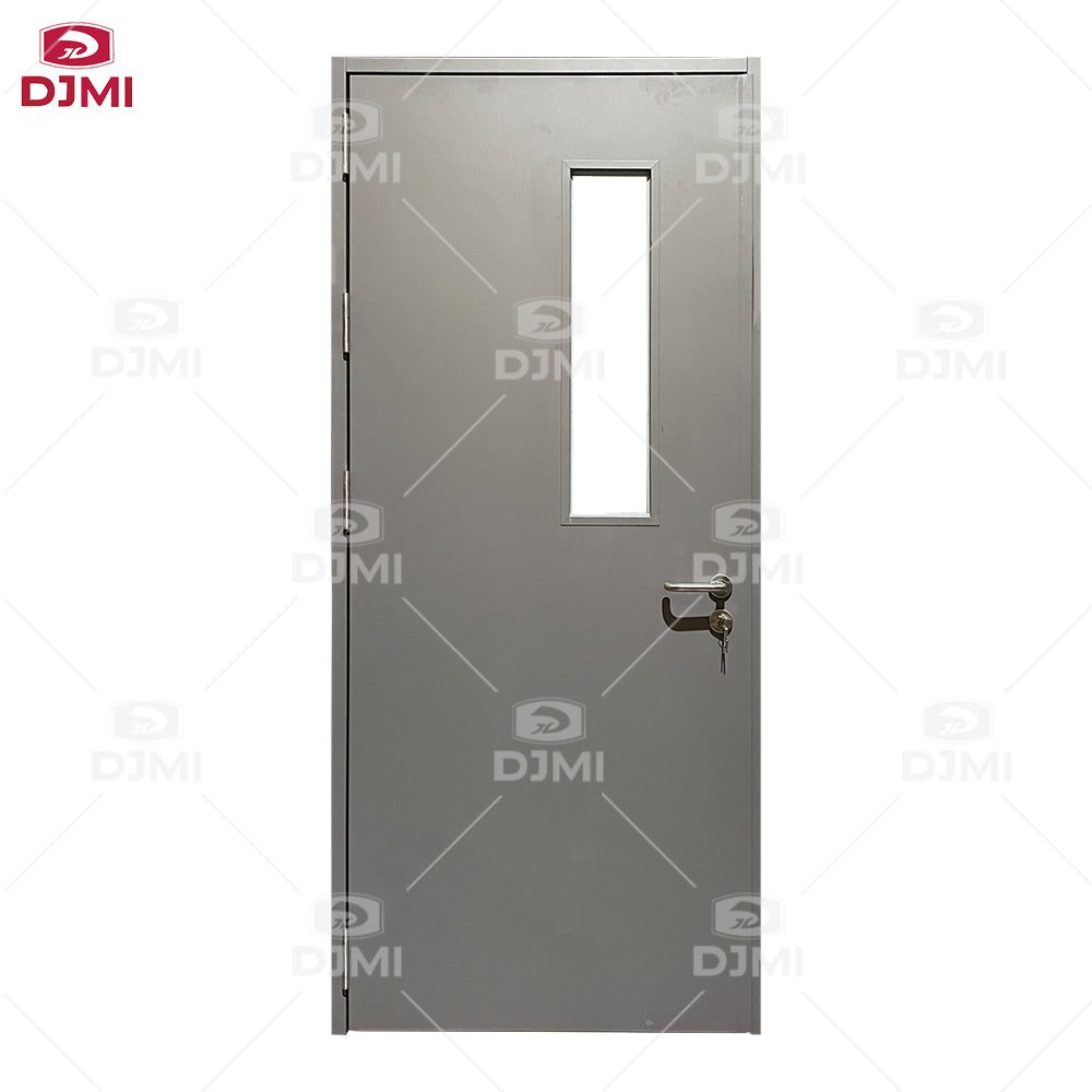 Simple Design CE BS Listed Project School Hospital Use Galvanized Steel Fire Rate Steel Door - 图片 4