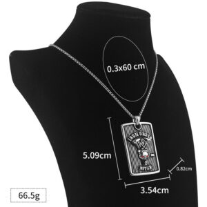 New Fashion European and American Style Titanium Steel Pendant Necklace Trendy Punk Accessories Personalized Jewelry Wholesale
